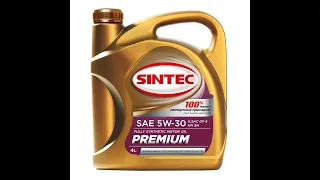 Российское масло в  KIA !!!  Sintec Premium 5W30 # il sac GF-5#