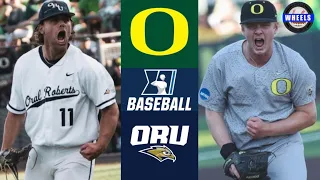 Oregon vs Oral Roberts (INCREDIBLE GAME!) | Super Regional Game 2 | 2023 College Baseball Highlights