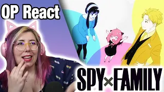 SPY X FAMILY OPENING REACTION - OP Reaction - Zamber Reacts