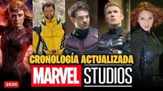 🚨2024: Cronología MARVEL STUDIOS | ORDEN CORRECTO de las SERIES y PELÍCULAS del UCM 🔥 (Daredevil)