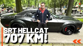 Ponad 700 wściekłych koni! 😱 DODGE Challenger SRT Hellcat! | Kornacki Testuje