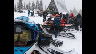 Polaris Demo Day Ride at Yank Peak, Broken Sled and Carnage