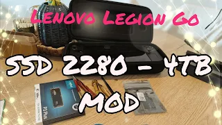 LEGION GO SSD 2280 4TB MOD - TUTORIAL