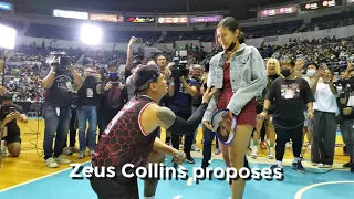 Zeus collins proposed to girlfriend at Star Magci All-Star Games