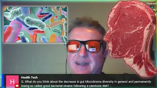 What happens to gut microbiome diversity on a carnivore diet? - @HarrySerpanos