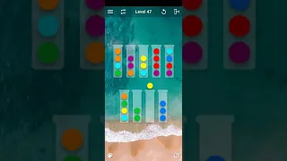 Ball Sort Puzzle Level 47 (Ball Sort Puzzle - Color Sorting Games by Spica Game Studio)