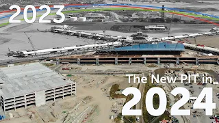 The NEW Pittsburgh International Airport - 2023 to 2024 Progress