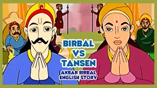 Akbar Birbal Stories - Birbal vs Tansen | English Stories For Kids | New Bedtime Story For Kids
