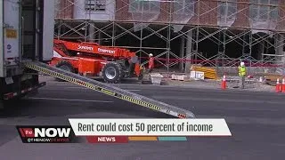 Rent could cost 50 percent of income