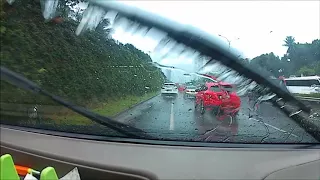 tol JORR dari Panas kena Hujan