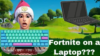 So I Played Fortnite on Laptop For The First Time