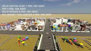 3D Residential Plot | Villa Walkthrough | Residential Colony | Township | SINGH DESIGN STUDIO