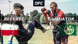 Polish SPIDER vs. Chechen GLADIATOR | Streetfight MMA | DFC