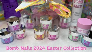 BOMB NAILS 2024 EASTER COLLECTION | JAHIRANAILED_IT RESIN ART UNBOXING