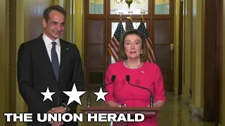 Speaker Pelosi and Greek Prime Minister Mitsotakis Deliver Remarks to the Press