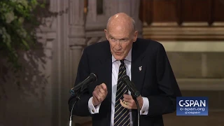 Former Senator Alan Simpson Tribute to President George H.W. Bush (C-SPAN)