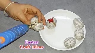DIY  Economical Easter Decoration idea with simple materials | DIY Affordable Easter craft idea🐰57