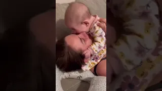 Cute baby trying eat mommy 🤭🤭 #shortsfeed #shorts #trending #cute #baby