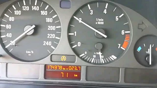 BMW e39 528i mt 30-200 acceleration