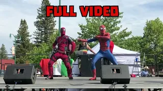 DEADPOOL and SPIDERMAN Dance Collaboration (Shake It Off×Bop It×Pick It Up×I Will Always Love You)