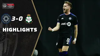 CF Montreal vs Santos Laguna - Scotiabank Concacaf Champions League 2021 Match Highlights 59 secs