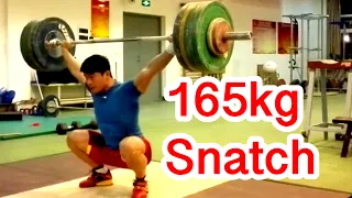 165kg snatch by Su Ying