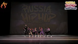 FUNKY MONKEY (DF) - Final - Juniors Crew - Russia Hip Hop Dance Championship 2021