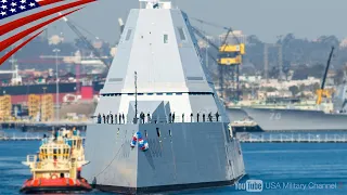 【1隻8,400億円】世界一高価なステルス艦ズムウォルト