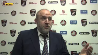 Tim Vine talks to SUFCtv on 3G Opening night at Sutton United.