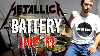 METALLICA - Battery (Live Shit, Seattle '89) - Drum Cover