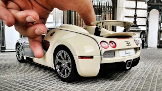 UNBOXING Bugatti Veyron EB 16.4 Year 2009 White 1:18 AUTOart || Diecast Modelcar