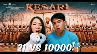 Kesari || Official Trailer || Reaction and Discussion - Jay&Yiu