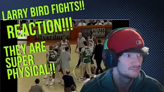 Jordan Fan Reacts to Larry Bird Fights/Heated Moments!!