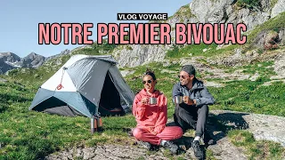 Notre premier BIVOUAC en autonomie et en France (vlog voyage)