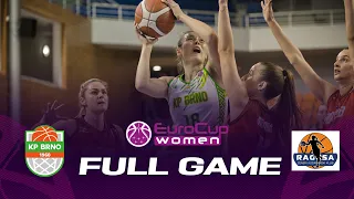 KP Brno v ZKK Ragusa | Full Basketball Game | EuroCup Women 2022-23