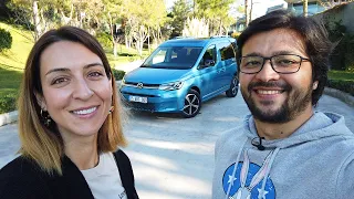 VW Caddy'i Ebru test etti! - Kadınlar hafif ticariler hakkında ne düşünüyor?