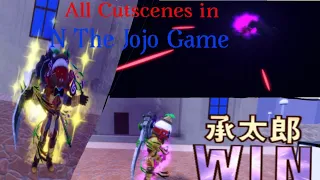 All Cutscenes | N The Jojo Game