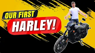 2018 Harley Davidson Street Rod 750 - OUR FIRST HARLEY! Ride & Review