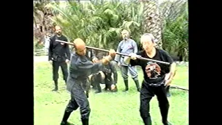 Ninjutsu Masaaki Hatsumi Sanshin no kata Gran Canaria Part 1