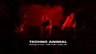 Techno Animal — Live at Duchess of York — 1992.11.19 Leeds, UK