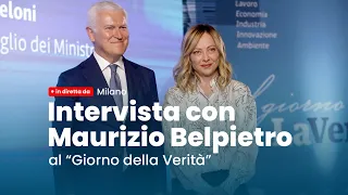 🔴 La mia intervista con il direttore Maurizio Belpietro al “Giorno della Verità”. Collegatevi