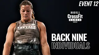 Event 12, Back Nine—2022 NOBULL CrossFit Games