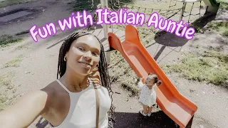 young auntie babysitting our 1-year-old toddler | day in the life & ITALY vacation recap (Aisha Ba)