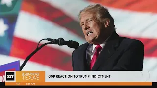 North Texas GOP leader reacts to Trump indictment