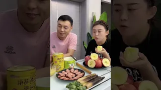 Funny Husband and Wife Yummy Food Eating Challenge 🍲🍲😋😋🤣🤣 Ep 54