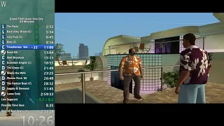 Grand Theft Auto: Vice City All MIssions Speedrun in 2:53:15