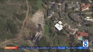 City officials address massive landslide threatening homes in Rancho Palos Verdes