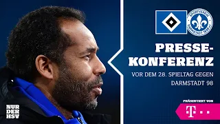 RE-LIVE: Die Pressekonferenz vor dem 28. Spieltag gegen den SV Darmstadt 98