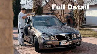 Full & First Detail On This Mercedes E220 Polish & Wax / Interior | Car Detailing