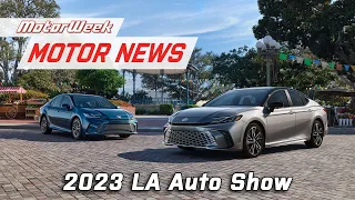 The Reveals from the 2023 Los Angeles Auto Show! | MotorWeek Motor News